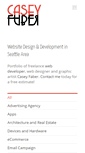 Mobile Screenshot of caseyfaber.com